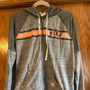 Victoria Secrets large full zip hoddie